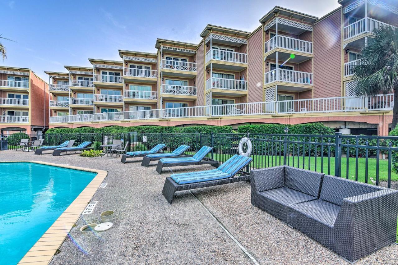 Coastal Galveston Condo Walk To Shoreline! Esterno foto